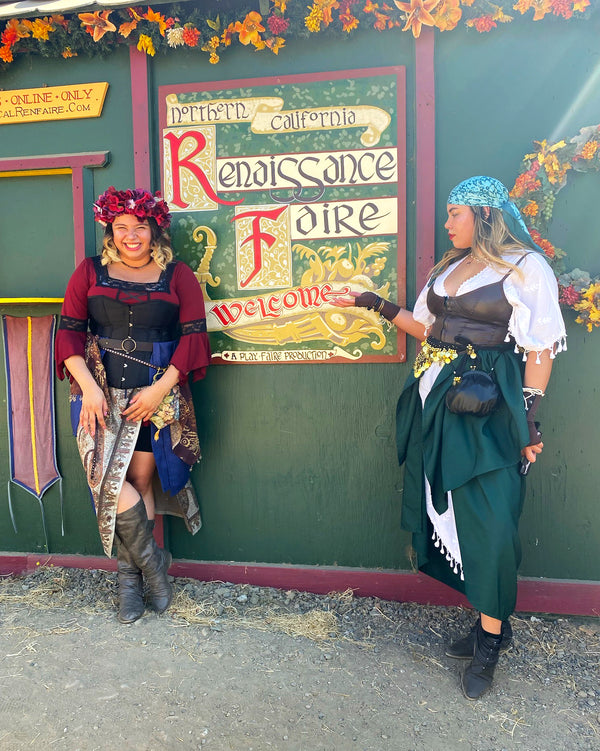 Creating Ren Faire (Renaissance Faire) Looks with the Help of a
