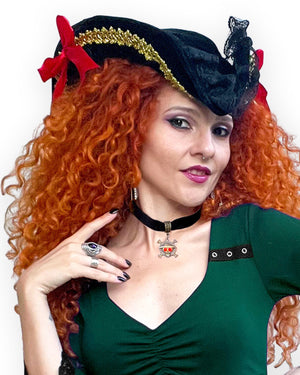 Dare Fashion Corsair Pirate  H05 F30 Envy MJClose Gothic Steampunk Pirate Costume