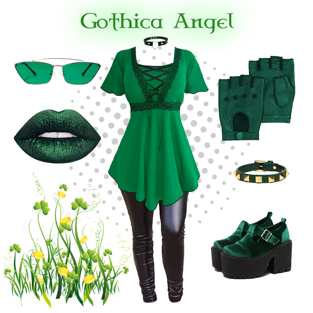 How to be Goth & Green on St Patrick's Day ☘️