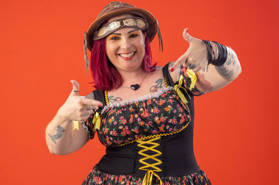 plus size steam punk clothes