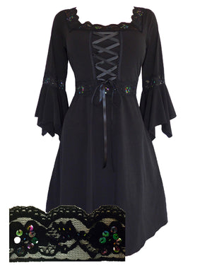 Dare Fashion Renaissance Dress D01 Starling Renaissance Gothic Witch Dress Gown