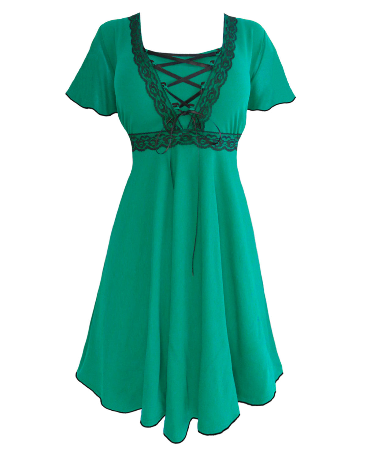 Dare Fashion Angel Dress in Emerald 4x Dare Fashion Angel Dress in Emerald 4x