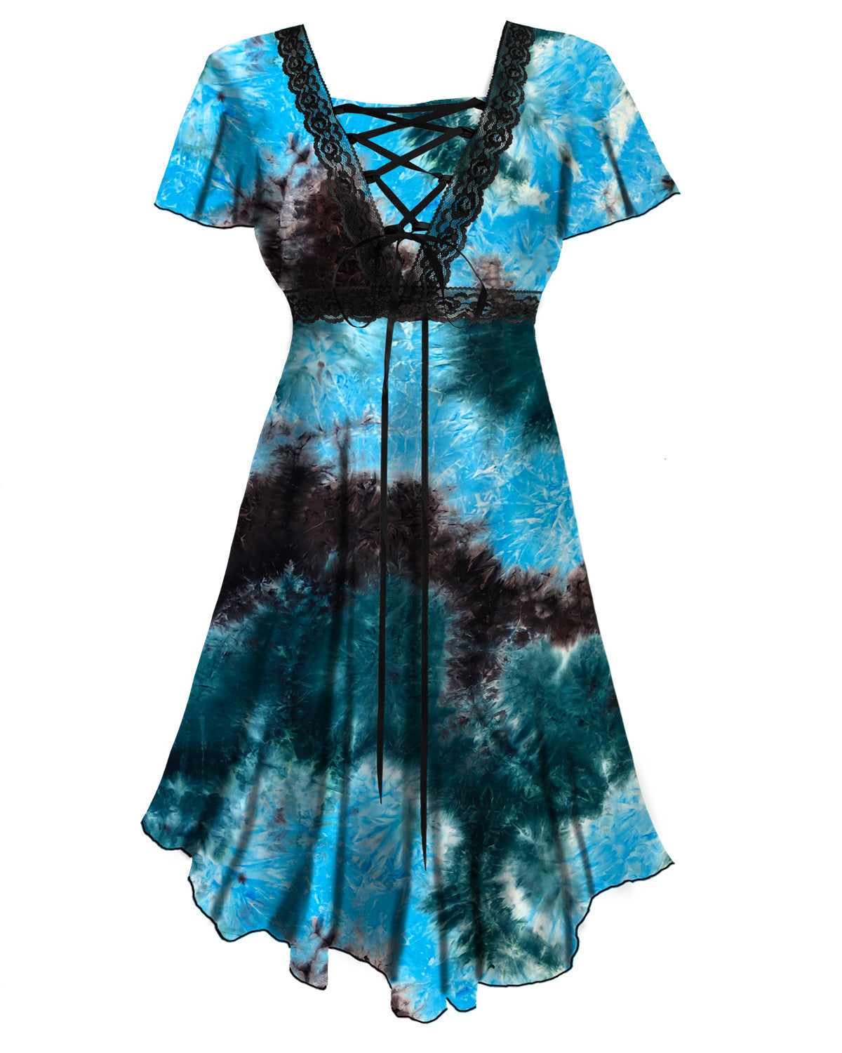 Dare Fashion Angel Dress in Seascape 5x Dare Fashion Angel Dress in Seascape 5x