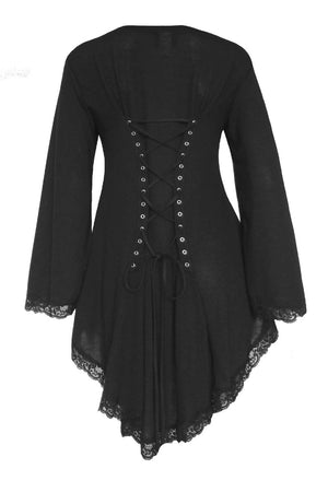 Dare to Wear Embrace Corset Sweater FC42BlackMagicBack