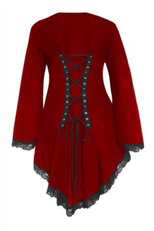 Dare to Wear Embrace Corset Sweater FC42RubyRuneBack