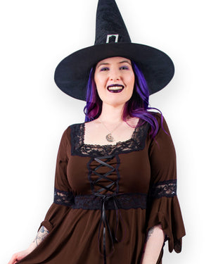 Dare Fashion Spellcaster Witch H03 Walnut SSSwish Gothic Victorian Cosplay Witch