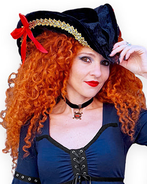 Dare Fashion Buccaneer Pirate H06 Ophelia Midnight MJClose Steampunk Pirate Costume