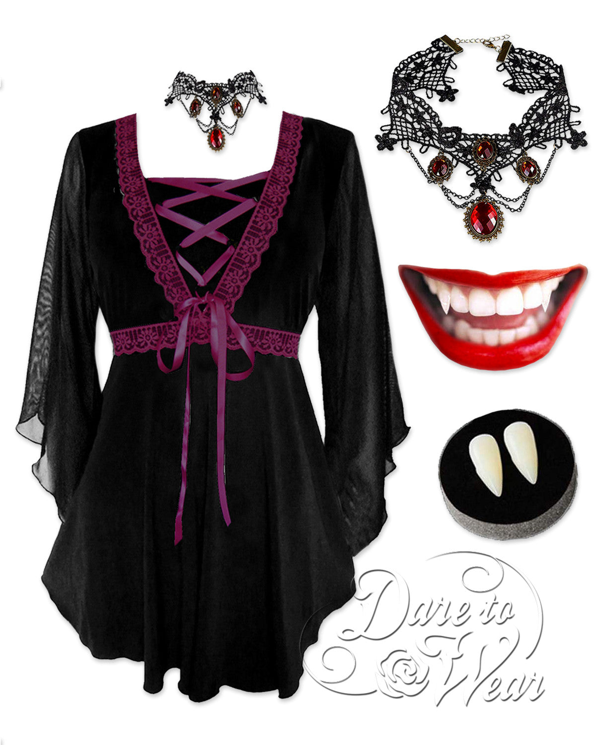 Gt Gothic Vampiress Costume Gt Gothic Vampiress Costume