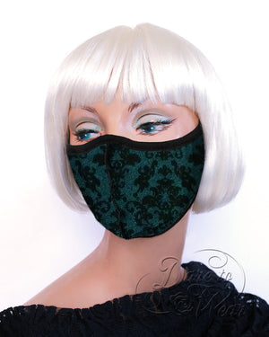 Dare Fashion Myriad Mask M01 Cypress Victorian Gothic Cloth Face Cover