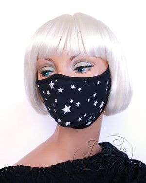 Dare Fashion Myriad Mask M01 Rockstar Victorian Gothic Cloth Face Cover