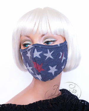 Dare Fashion Kiss Mask M02 Freedom Victorian Gothic Cloth Face Cover